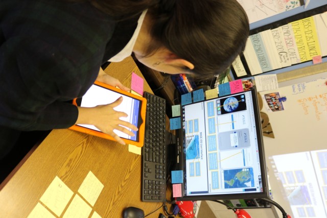 Norfolk District and young scientists intersect during geotagging event