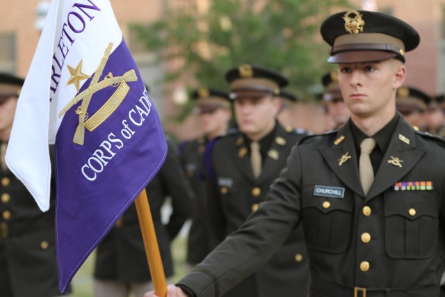Marching as one, cadets celebrate heritage and tradition