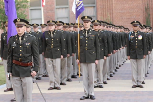 Marching as one, cadets celebrate heritage and tradition