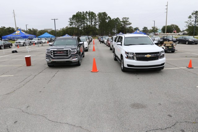 Winn touts flu-drive thru, a community success
