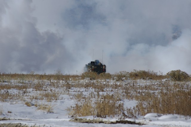 4th Infantry Division Soldiers test new battlefield smoke generating system