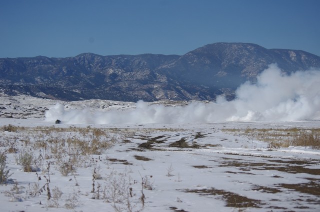 4th Infantry Division Soldiers test new battlefield smoke generating system