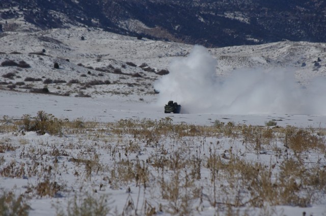 4th Infantry Division Soldiers test new battlefield smoke generating system