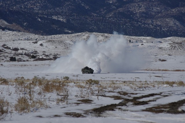 4th Infantry Division Soldiers test new battlefield smoke generating system