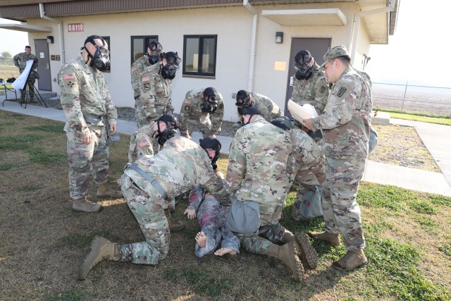 501st Military Intelligence Brigade Conducts CBRN Training