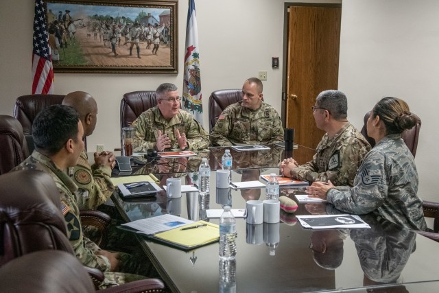 WVNG hosts Peruvian general under State Partnership Program