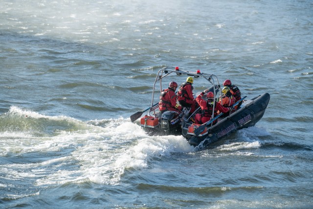 WVNG hosts multiagency swift water search-and-rescue exercise