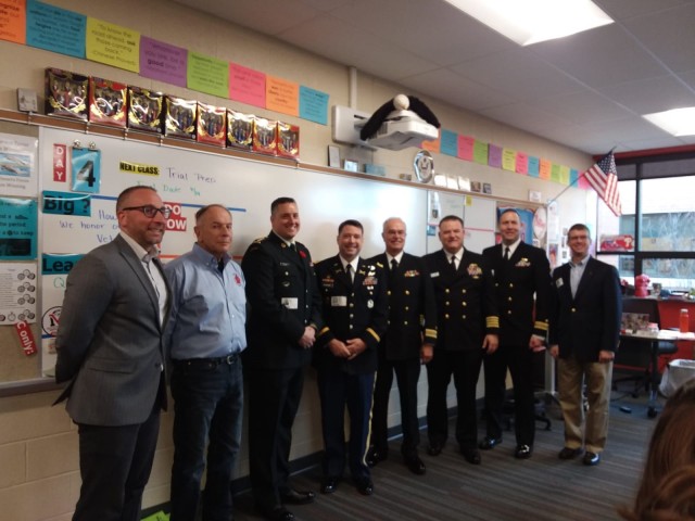 Foreign officers celebrate U.S. Veterans Day in Pennsylvania
