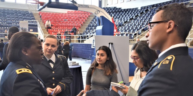 Deputy Army Surgeon General talks leadership with cadets