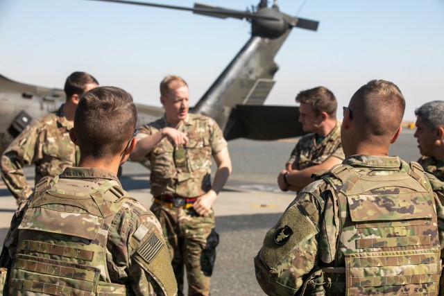 30th Armored Brigade Combat Team joins British Soldiers for MEDEVAC training