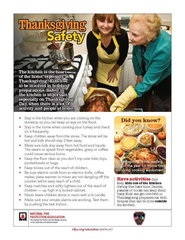 Thanksgiving Safety