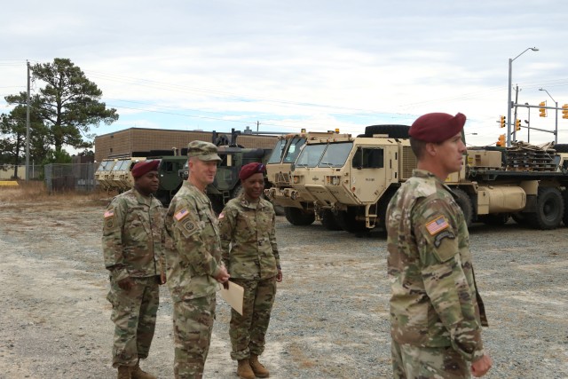 82nd ADSB Mobile Retrograde Warehouse Team supports Division initiative