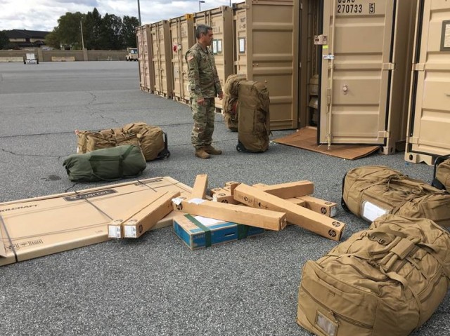 Preparing Cargo for Onward Movement