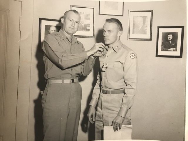 Pinning to 1st Lt.