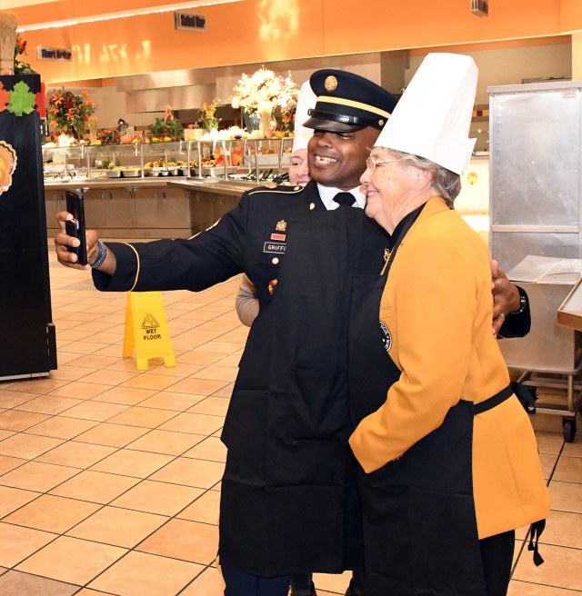 Fort Knox Thanksgiving meal at Cantigny Dining Facility
