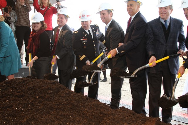 Groundbreaking at Next National Geospatial-Intelligence Agency West headquarters site