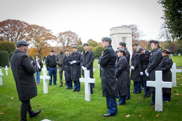 9th JROTC Battalion remembers the "Great War" during Flanders, Belgium visit