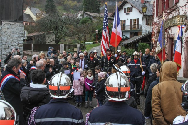 US Soldiers participate in 75th anniversary of the liberation of Thannenkirch