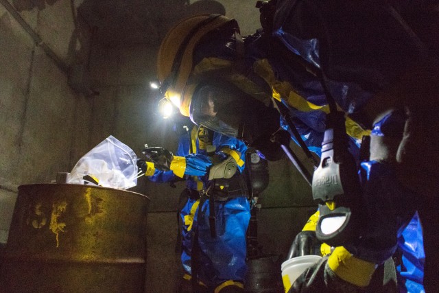 CBRN Soldiers foil chem warfare ops in training exercise