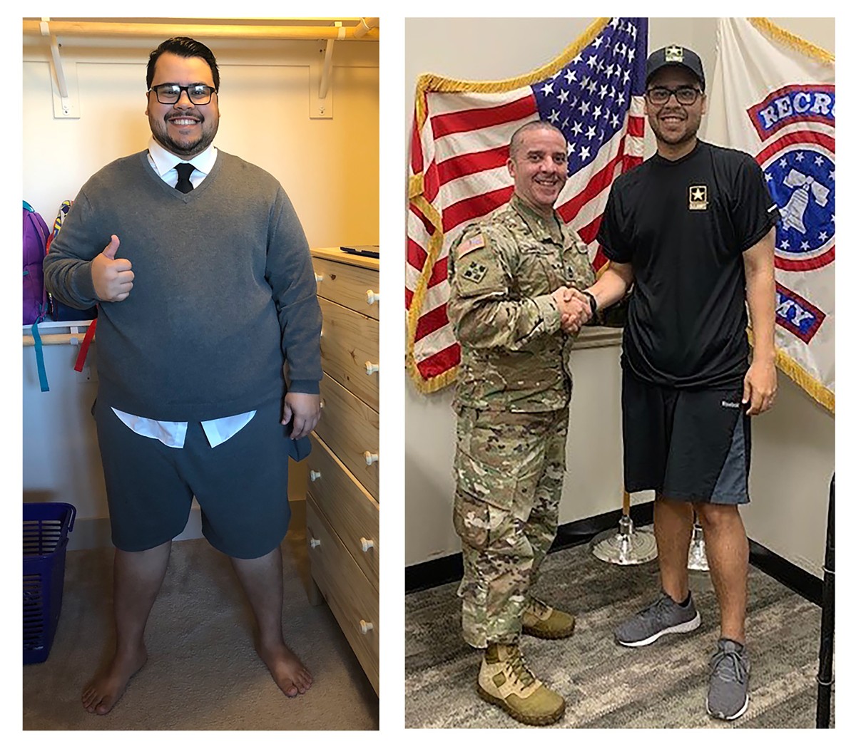 Florida man drops 160 pounds to fulfill Army dream | Article | The ...