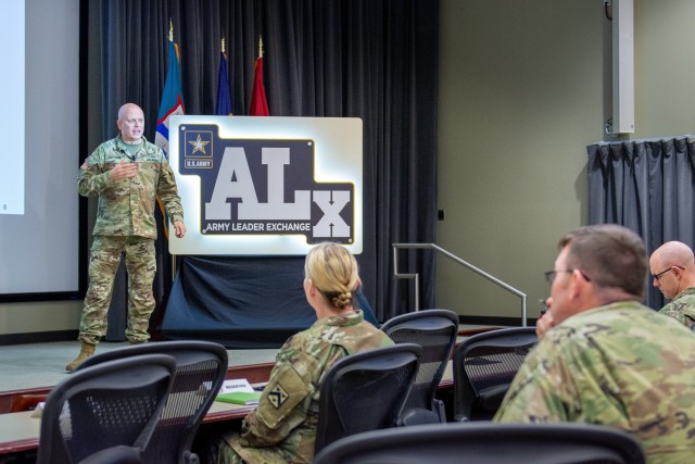 BG Coffman at Army Leader Exchange
