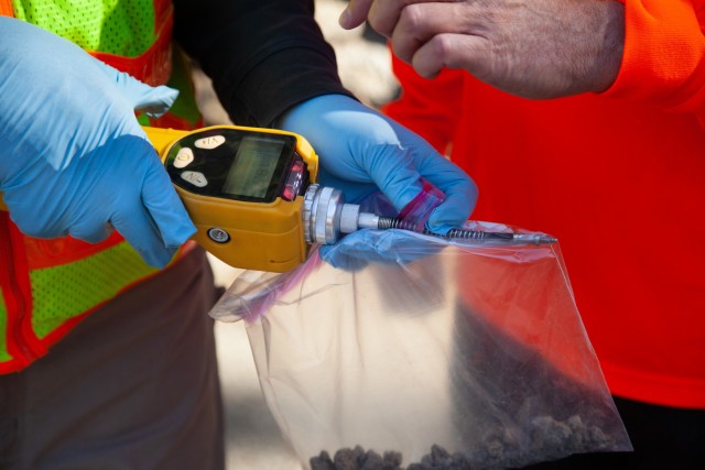 Sacramento FUDS team begins Ft. Miley soil sampling