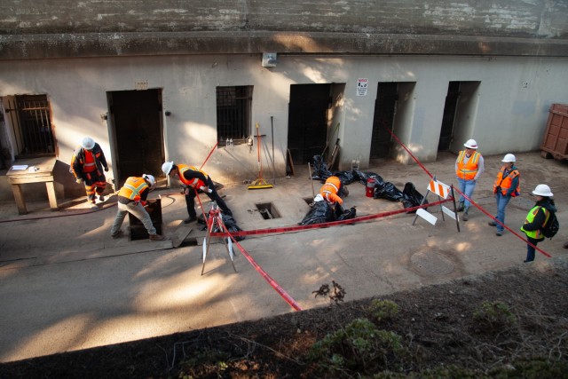 Sacramento FUDS team begins Ft. Miley soil sampling