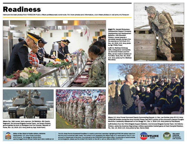 FORSCOM FRONTLINE | Article | The United States Army