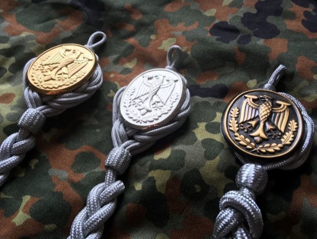 German Sch&uuml;tzenschnur badge for marksmanship