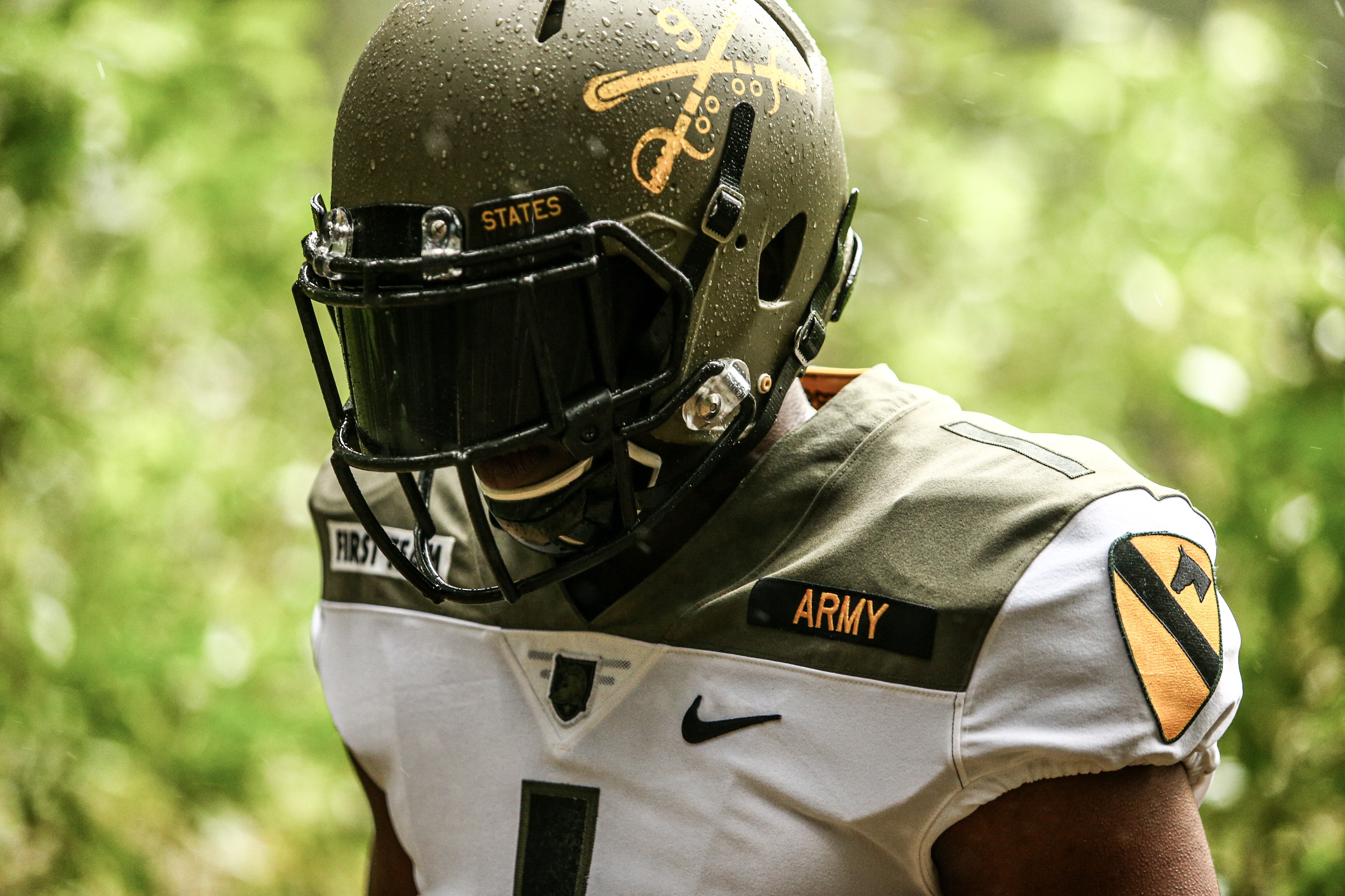 army football helmet