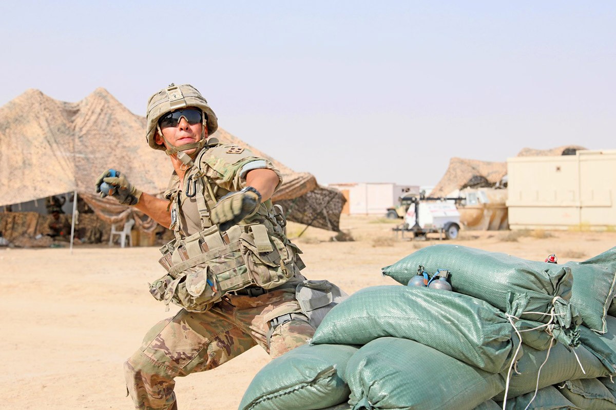 M67 fragmentation grenade