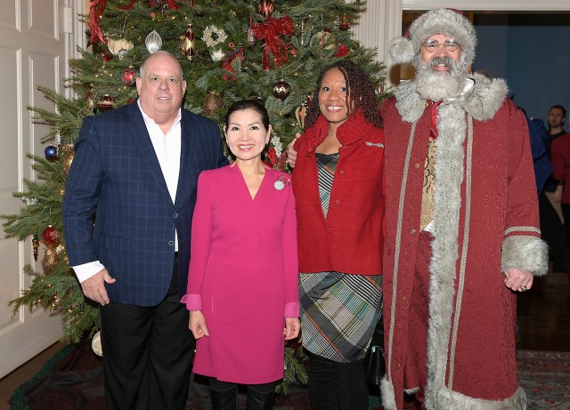 'Santa Todd' with Gov. Hogan