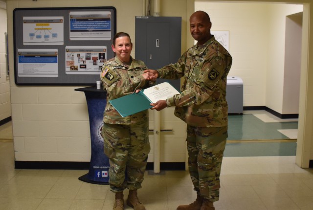 BG Talley and LTC Parriott 9A Award