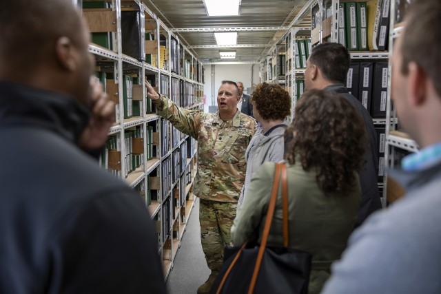 Congressional staff members visit 403rd AFSB in South Korea