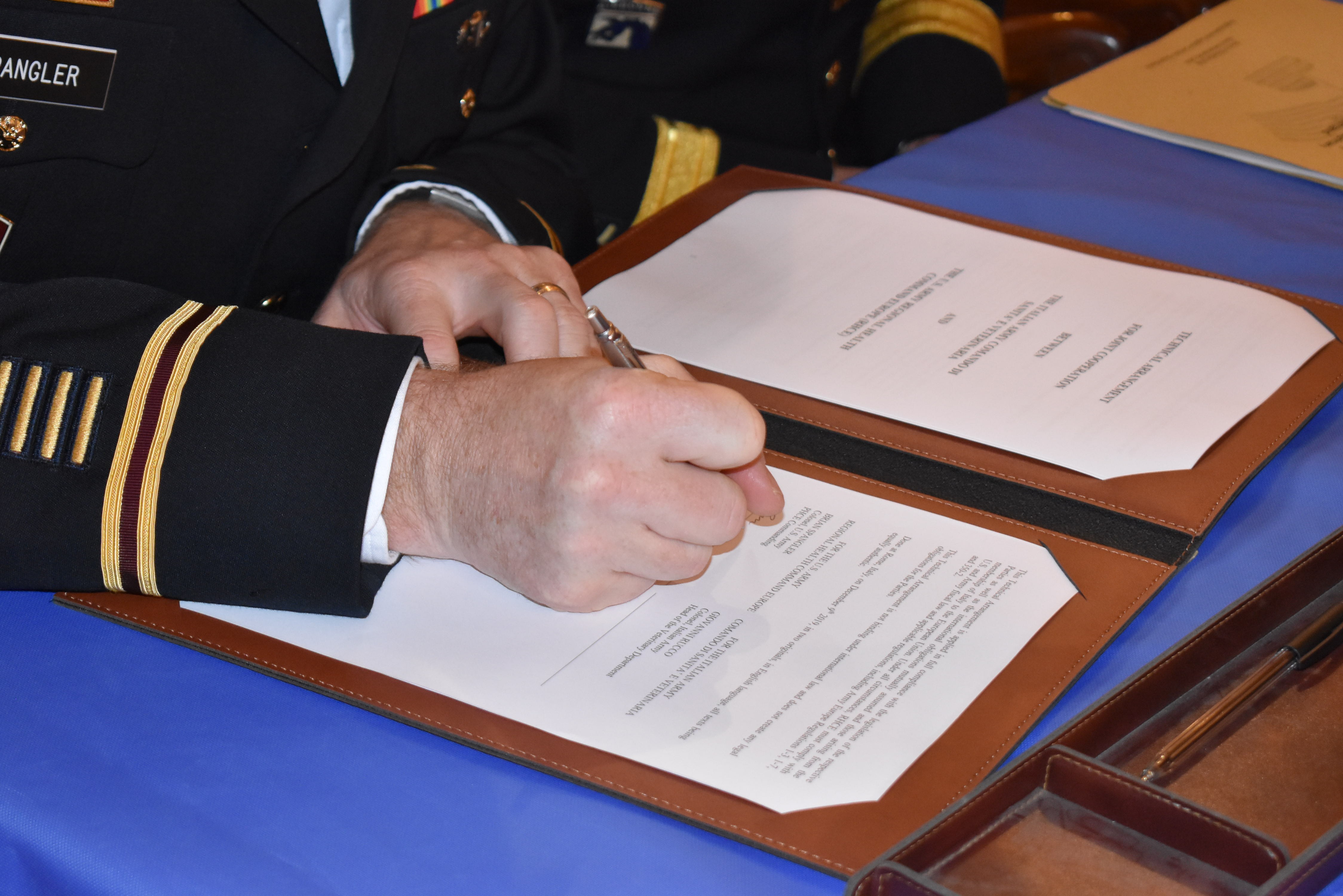 Public Health Command Europe Signs Bilateral Agreement With