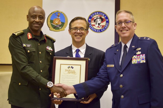 Nebraska National Guard, Rwanda formalize state partnership