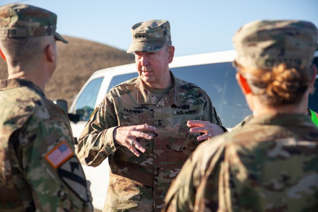 SDDC commander and USACE inspect key MOTCO project