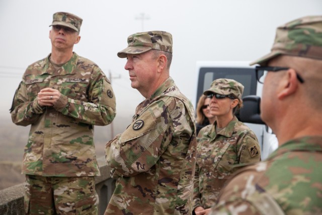 SDDC commander and USACE inspect key MOTCO project