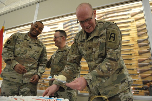 First Army Soldiers Celebrate National Guard Birthday