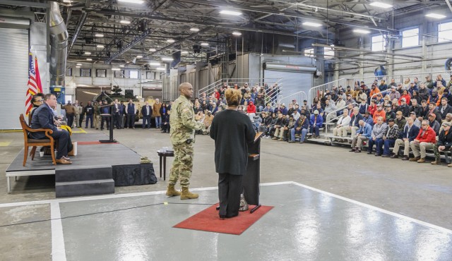 Walker holds first town hall meeting with employees