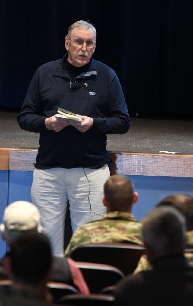 "The Winter Army" author discusses 10th Mountain Division history at Fort Drum