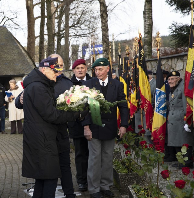 U.S. and Belgium honor the fallen on 75th Anniversary of Malmedy Massacre