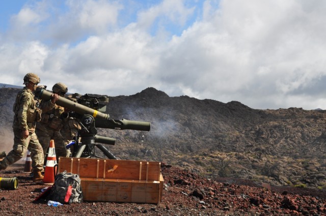 100th Battalion, 442nd Infantry Regiment conduct TOW Missile live fire training