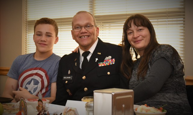 There's a new chaplain in town, and as it turns out -- it's his town.