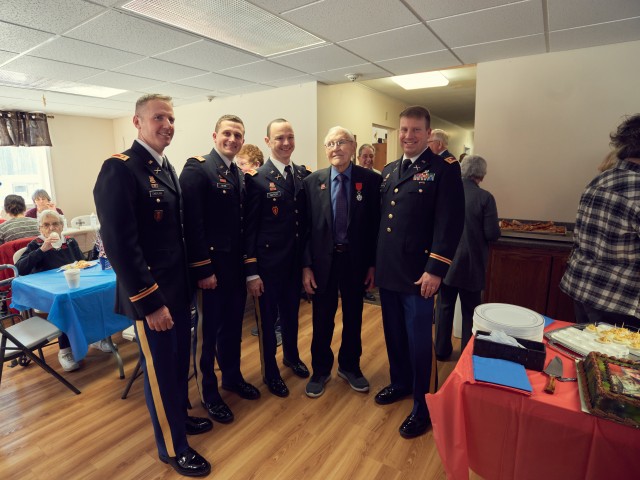 258th Field Artillery WWII vet receives France's highest honor