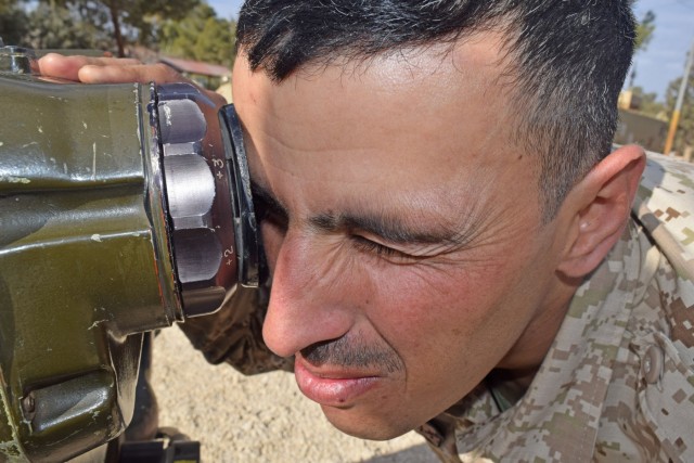 Jordan, US train on heavy-duty weapon system