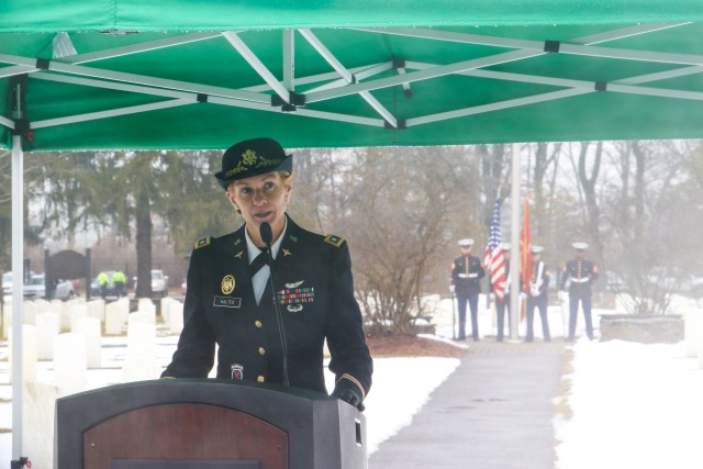 Lt. Col. Halter speaks at WAA