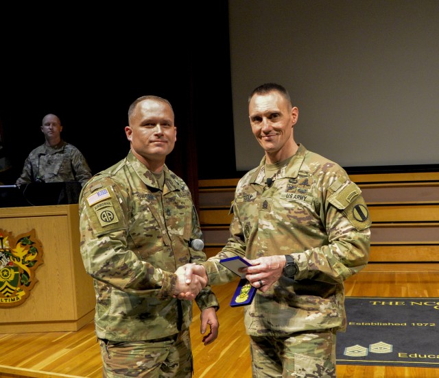 CSM Guden Speaks to the SMC Class 70 about the ESB and Army lifestyle