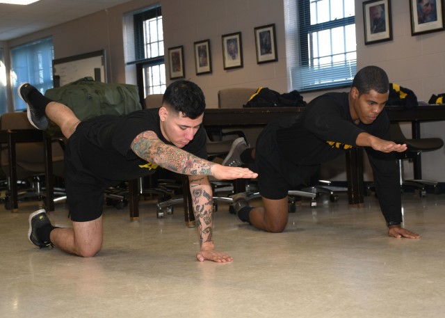 New York National Guard Soldiers train for Army's new combat fitness test at home