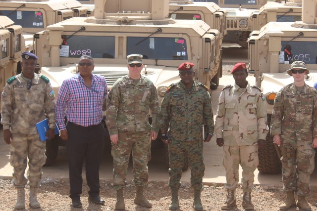 United States delivers HMMWVs to armed forces of Djibouti